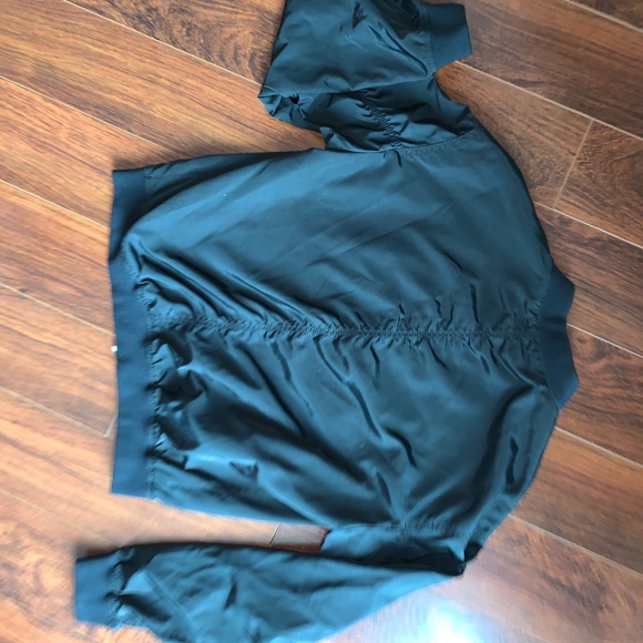 BLACK WINDBREAKER WITH PATCHES - Picture 8 of 8